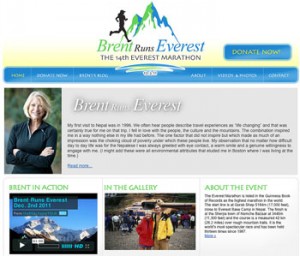 brent runs everest homepage