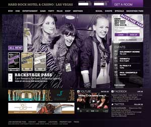 hard rock hotel homepage