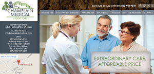 Champlain Medical Homepage