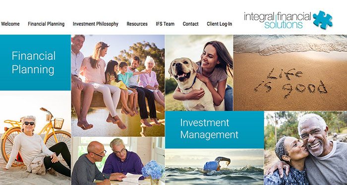 Integral Financial Solutions homepage