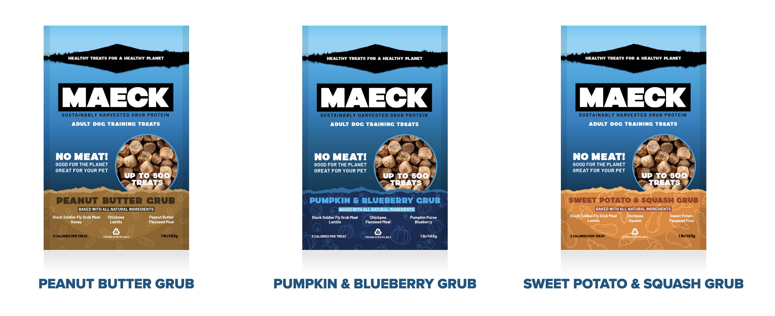 Maeck Pet Treats - 3 flavors