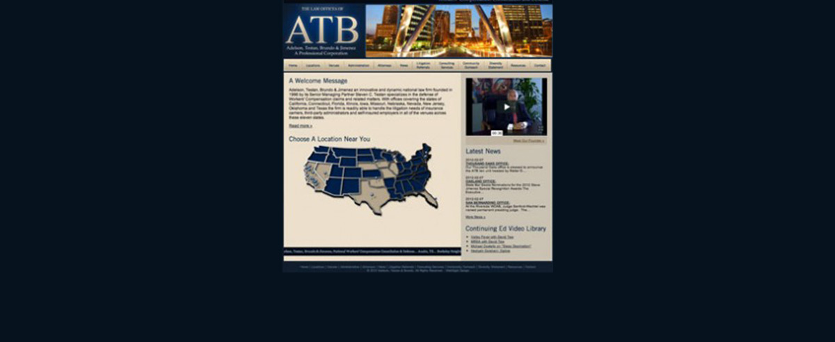 Image for post about ATB Law Says Goodbye to Its Old Cold Fusion Site
