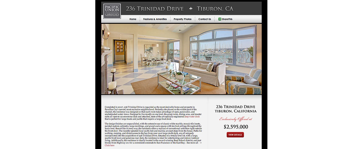 Image for post about 236 Trinidad Drive, Tiburon - A Resort Home on the Water