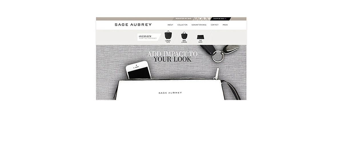 Image for post about Sage Aubrey Web Site Launch