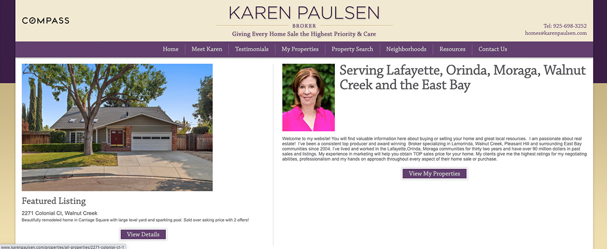 Image for post about Lamorinda Real Estate Agent - Karen Paulsen