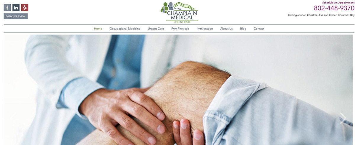 Image for post about Client Profile: Champlain Medical Urgent Care
