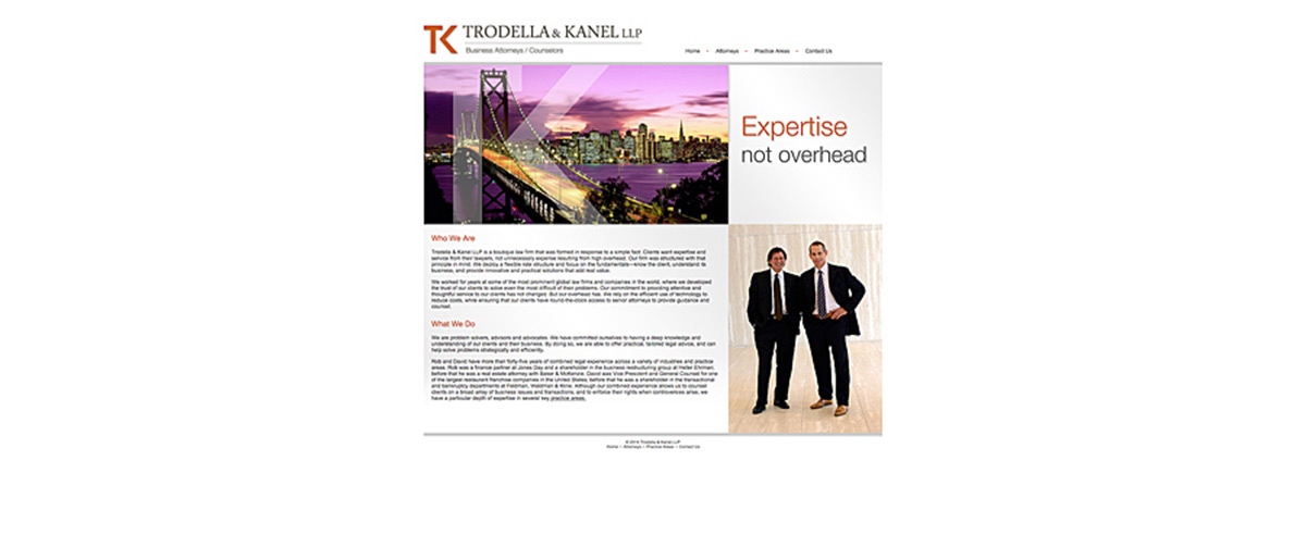 Image for post about Trodella & Kanel LLP Website Launch