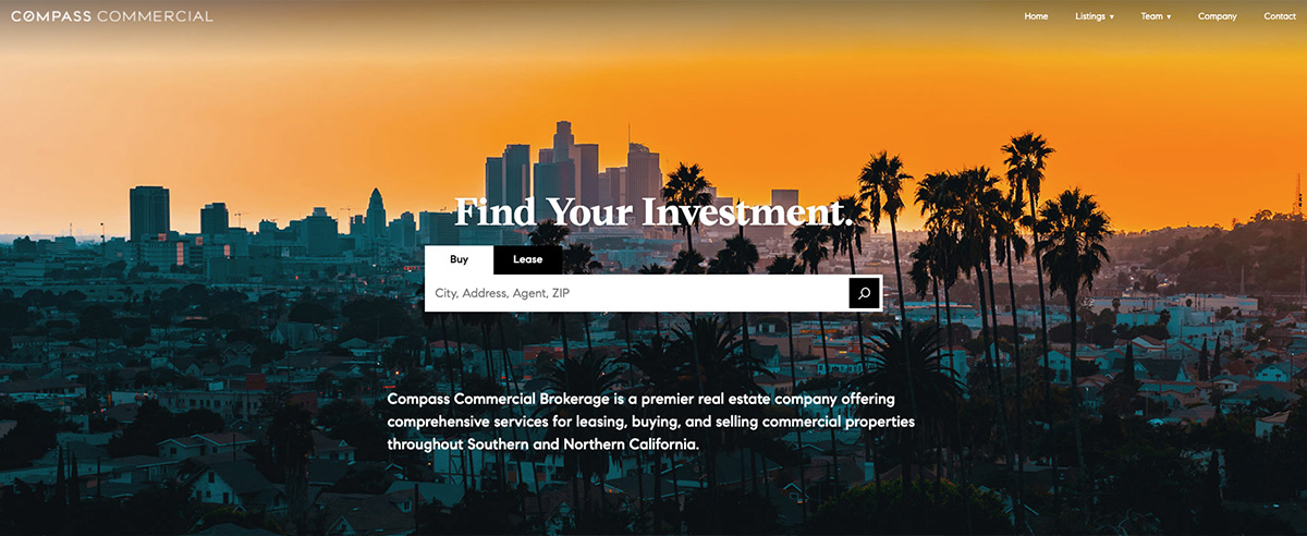 Image for post about Pacific Union Commercial Brokerage: Website Launch