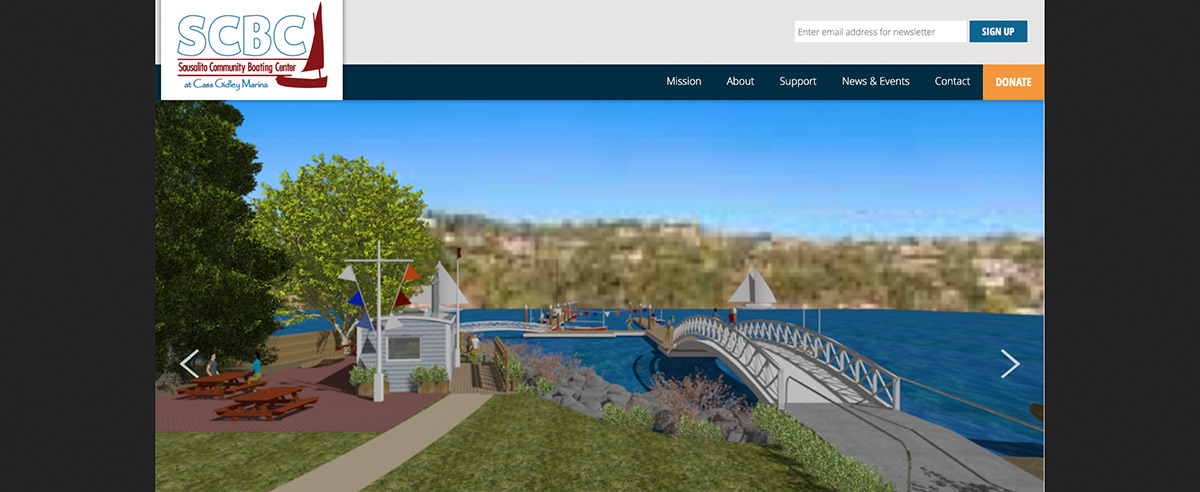 Image for post about Website Redesign for Sausalito Community Boating Center