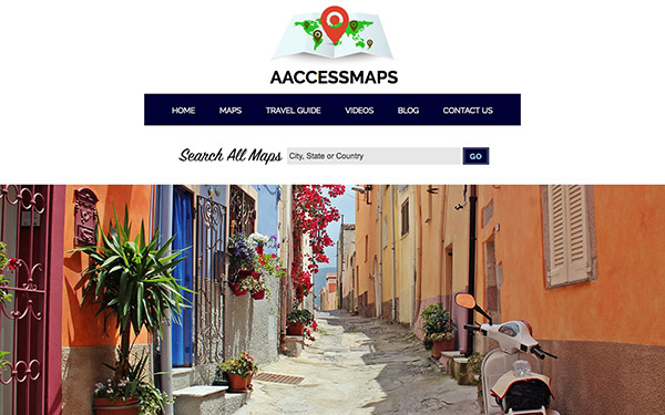 Image for post about Aaccessmaps.com: Website Redesign