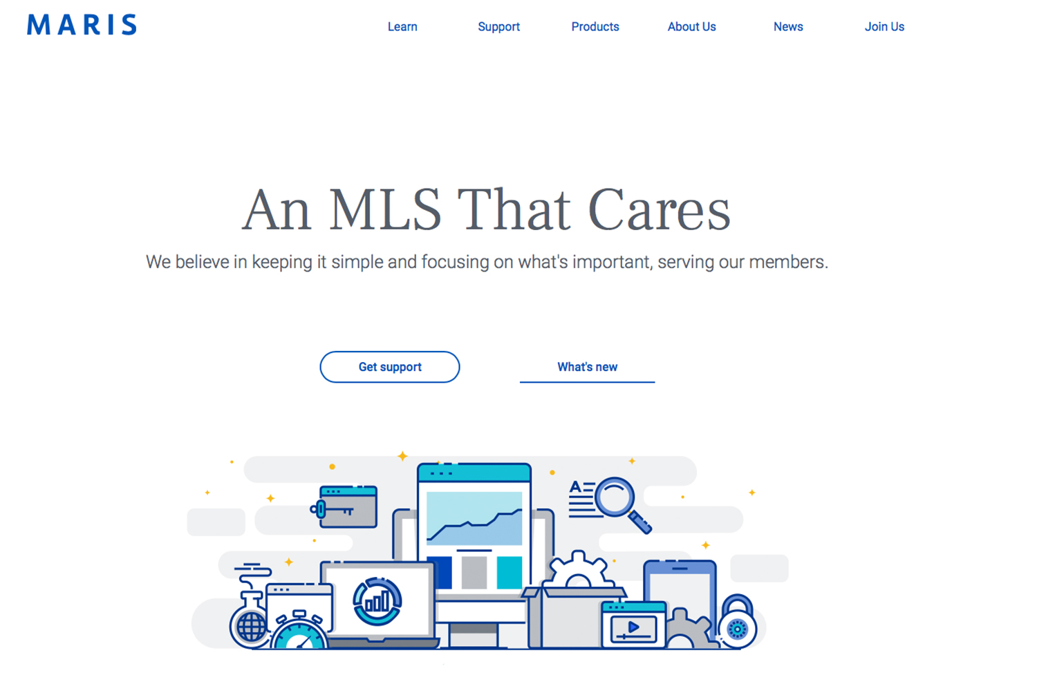 MARIS MLS website