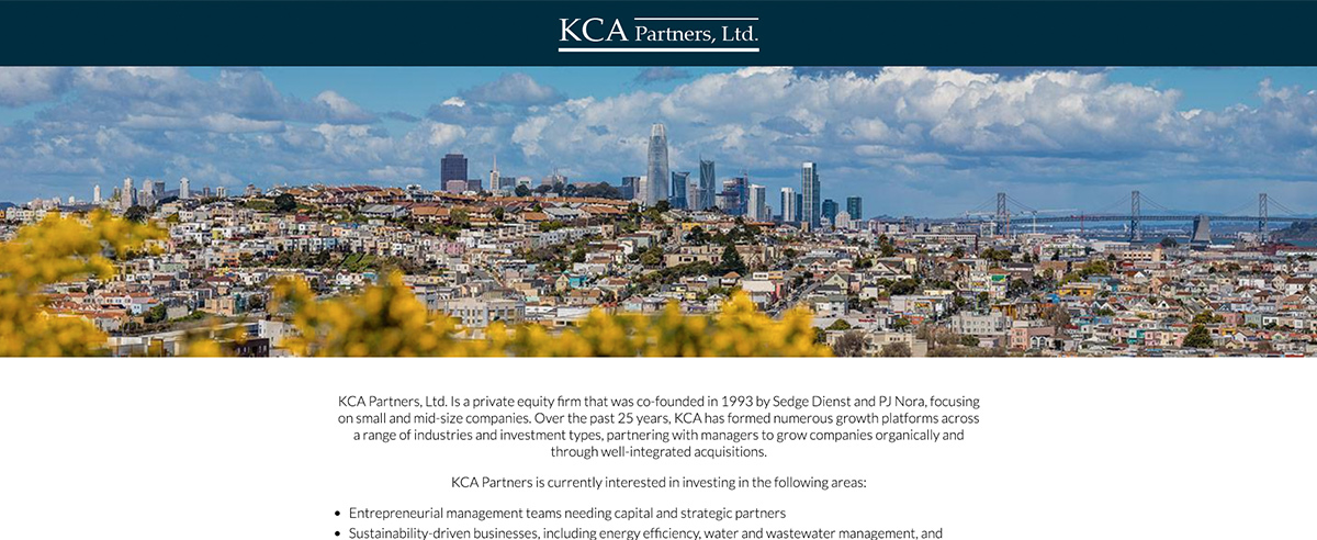Image for post about KCA Partners: Website Redesign