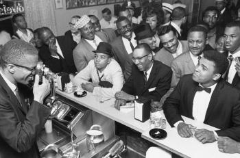 Malcolm X and Muhammad Ali
