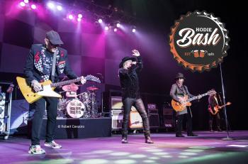 Cheap Trick on stage at Hodie Bash